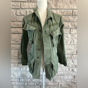 Vintage Green Army Jacket